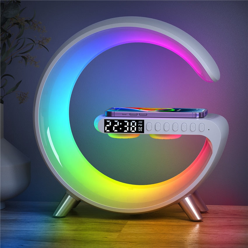 G-Lamp Multi-Functional Wireless Charger With Digital Clock