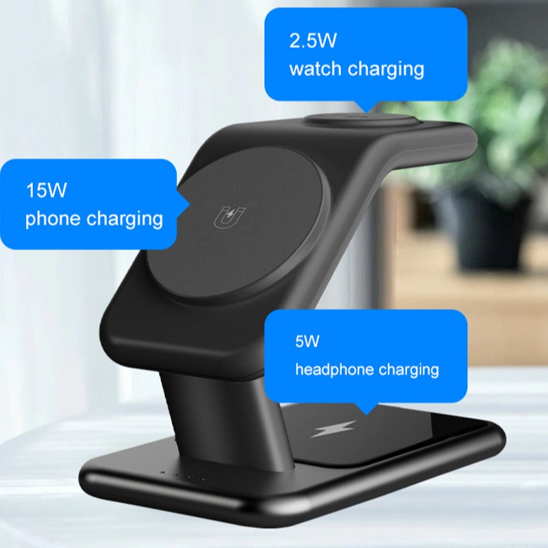 Aero™ 3-in1 Wireless Charging Dock Station