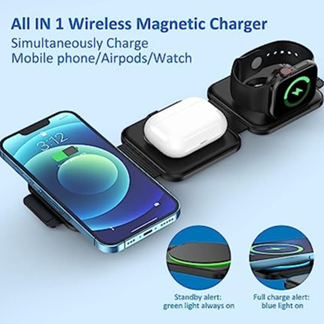 Infinity™ 3-in-1 Magnetic Foldable Wireless Charger