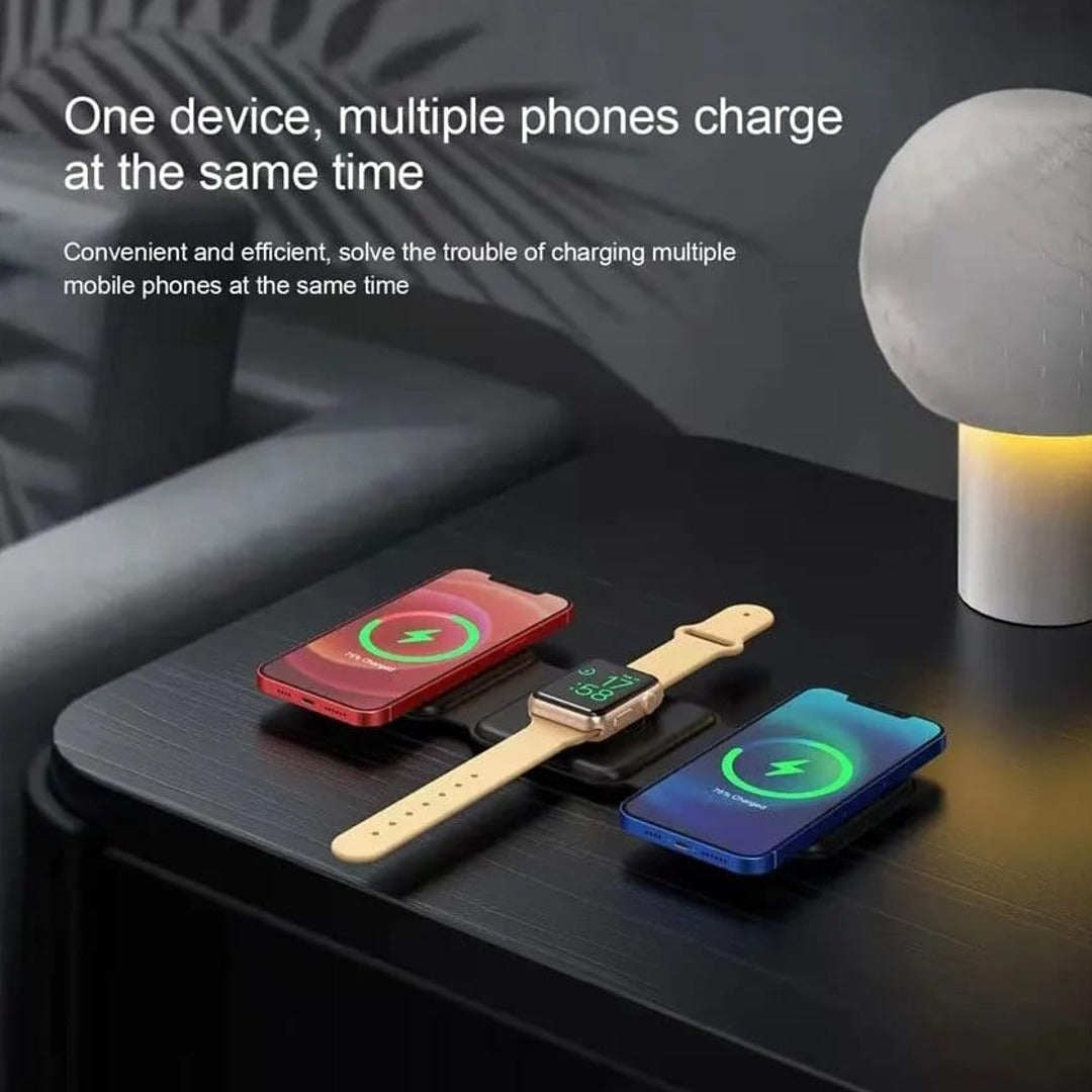 Infinity™ 3-in-1 Magnetic Foldable Wireless Charger