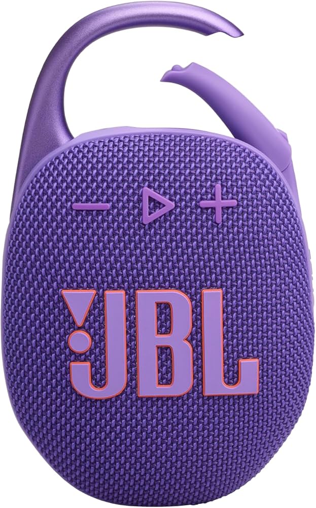 JBL's Clip 5 Ultra Portable Bluetooth Speaker with Carbon Fiber Case