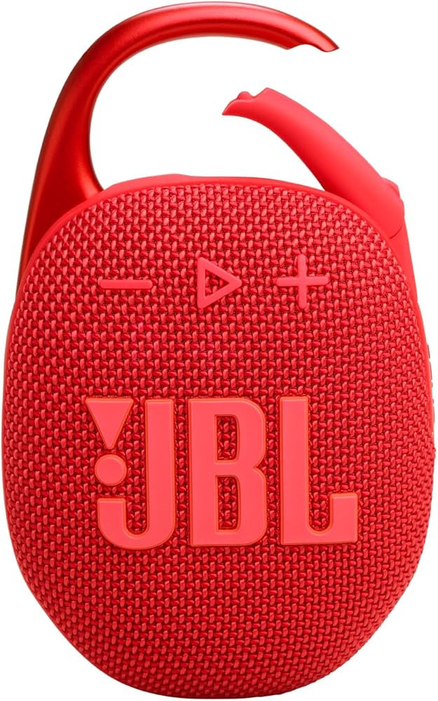 JBL's Clip 5 Ultra Portable Bluetooth Speaker with Carbon Fiber Case