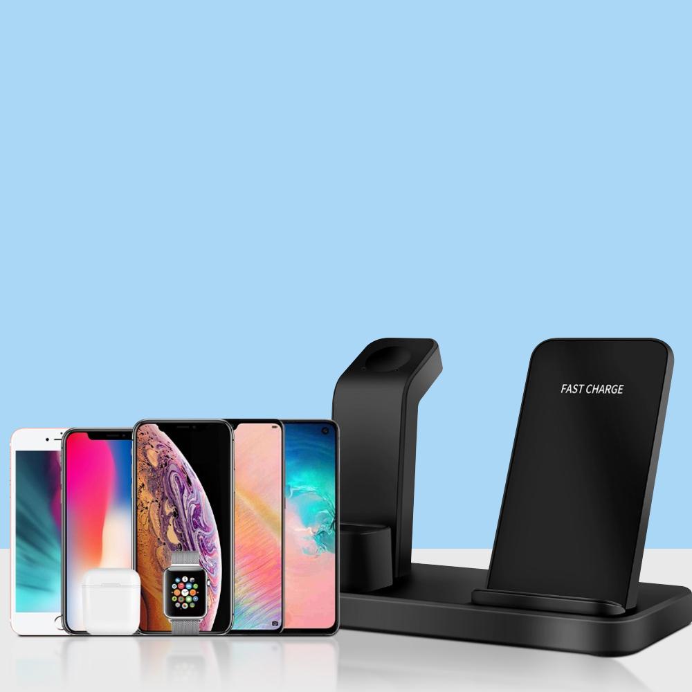 3 in 1 Fast Charging Wireless Station