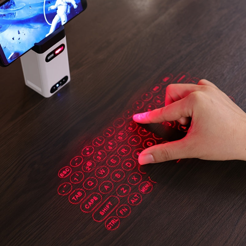 Universal Mini Wireless Projection Bluetooth Virtual Laser Keyboard with Mouse Function Keyboard for PC Mobile Phone iPad Tablet PC Laptop | Keyboard