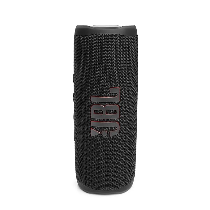 J,B,L Flip 6 Wireless 30W Portable Bluetooth Speaker Waterproof and Dustproof, Personalization App (Without Mic, Black)