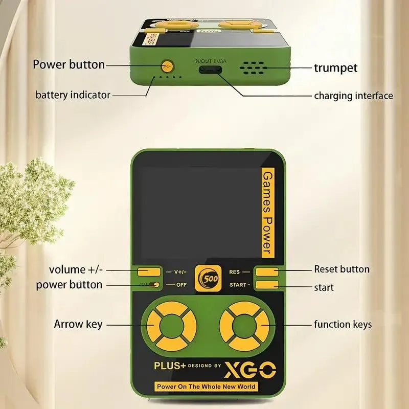 Unique wireless Retro Gaming console Power Bank (10,000 mAh)