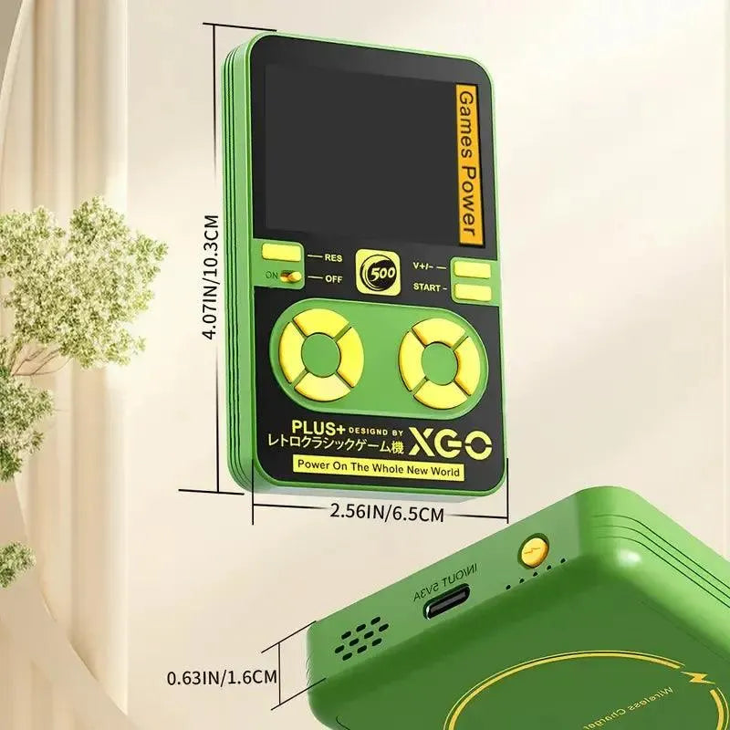 Unique wireless Retro Gaming console Power Bank (10,000 mAh)